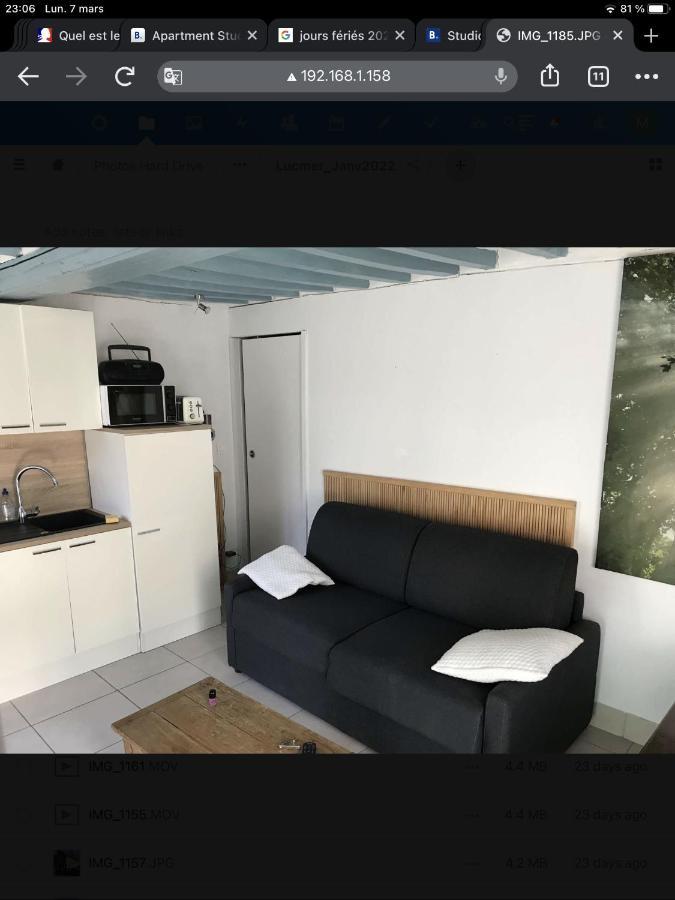 Studio Coeur De Luc/Mer Luc-sur-Mer ภายนอก รูปภาพ