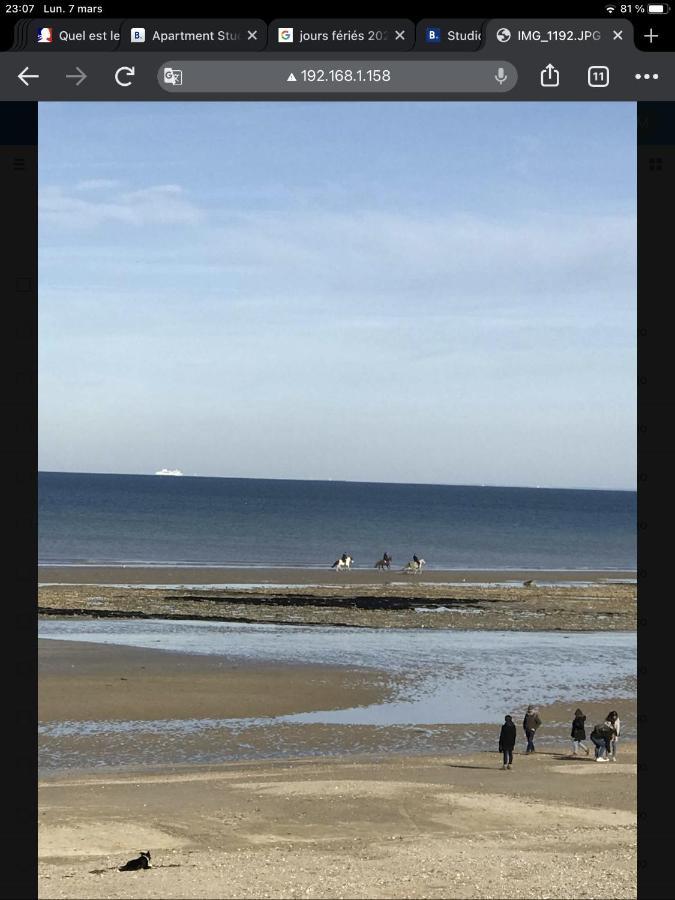 Studio Coeur De Luc/Mer Luc-sur-Mer ภายนอก รูปภาพ